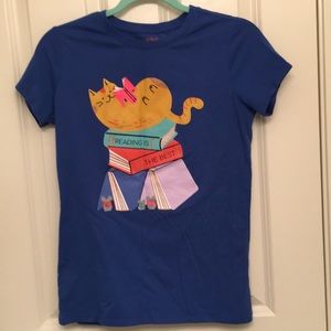 Cat and Jack Blue Graphic Tee
